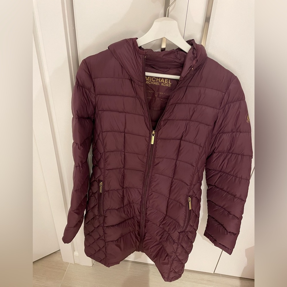 Women’s Michael Kors packable down fill jacket